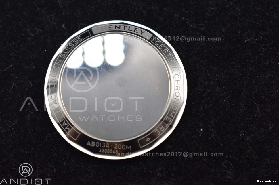 43mm 1:1 Thermal Navitimer BLS Chrono A Blk SS LE 430 Best B01 L-Green Version 0310